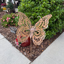 Butterfly Yard Art Installation