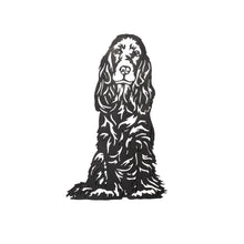 Cocker Spaniel Metal Yard Stake