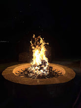 72 Inch Super Heavy Duty Wagon Wheel Fire Pit Grate