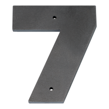 Modern Stainless Steel House Numbers and Letters - Laser Cut, Proxima Nova Font, 6 Inch