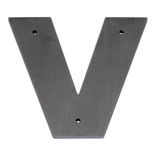 Modern Stainless Steel House Numbers and Letters - Laser Cut, Proxima Nova Font, 6 Inch