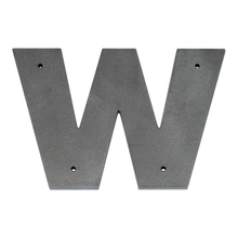 Modern Stainless Steel House Numbers and Letters - Laser Cut, Proxima Nova Font, 6 Inch