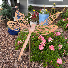Dragonfly Yard Art Installation