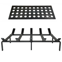 24 Inch Heavy Duty Rectangular Fireplace Grate