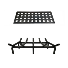 24 Inch Super Heavy Duty Rectangular Fireplace Grate