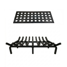 21 Inch Super Heavy Duty Rectangular Fireplace Grate