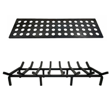 36 Inch Super Heavy Duty Tapered Fireplace Grate
