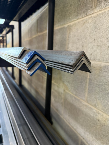 1/2 Inch x 1/2 Inch x 1/8 Inch Carbon Steel Angle A36 Hot Rolled - Made in USA