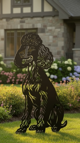 Poodle Yard Stake
