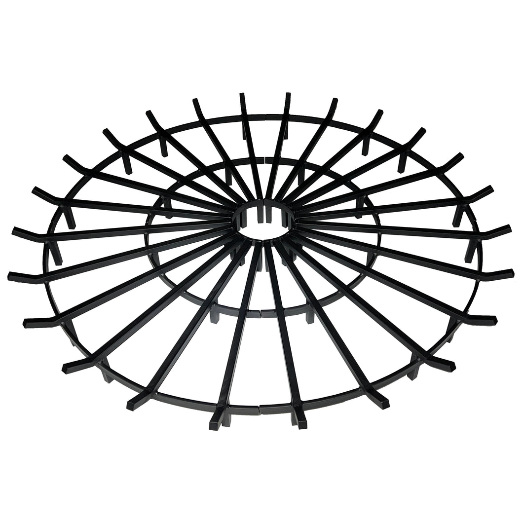 72 Inch Super Heavy Duty Wagon Wheel Fire Pit Grate