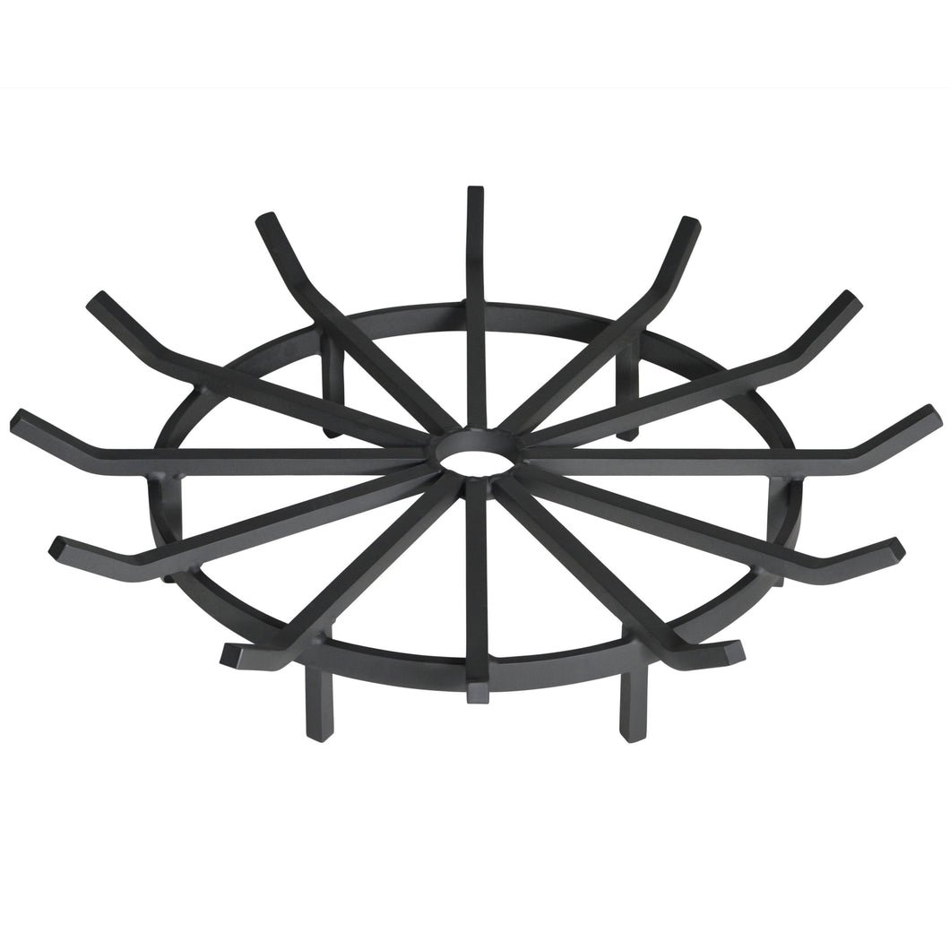 32 Inch Heavy Duty Wagon Wheel Fire Pit Grate